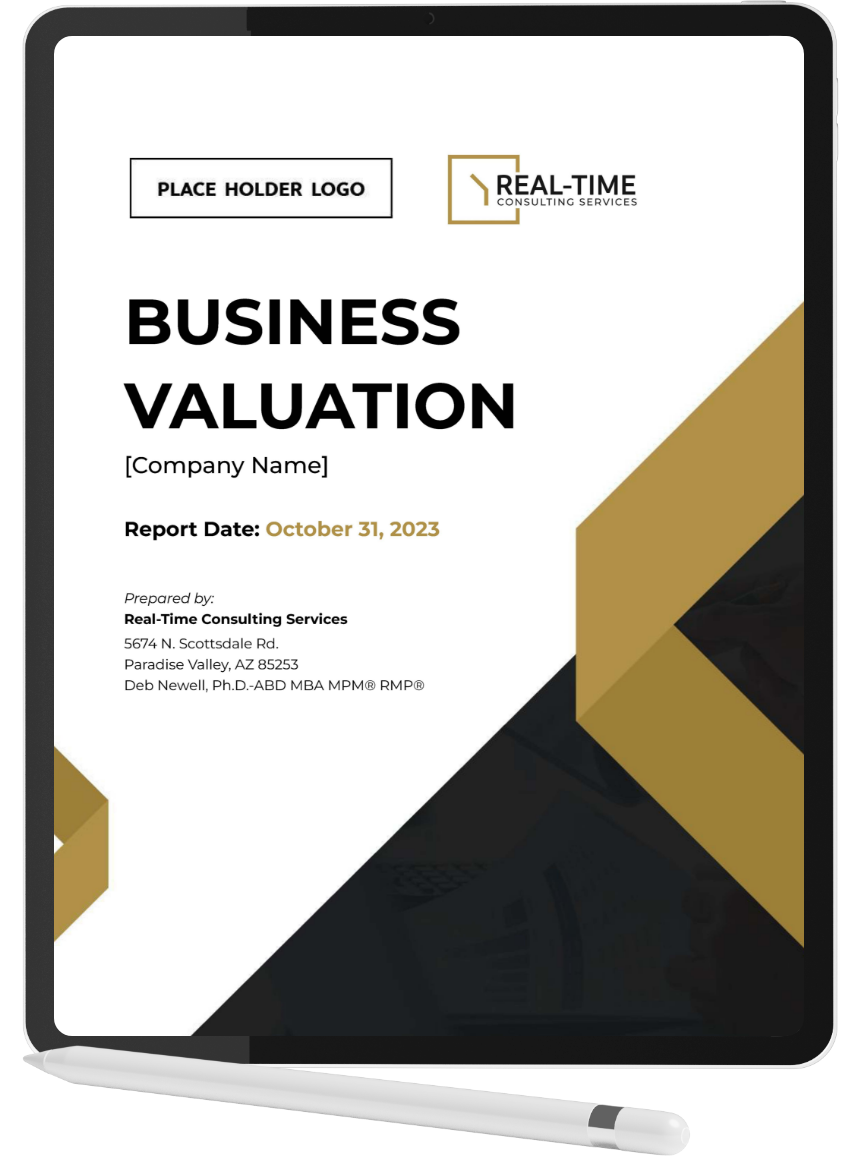 mockup-business-valuation